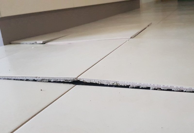 Tiles flooring issue