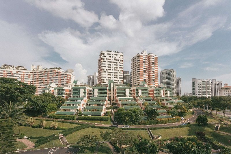 Photo of Pandan Valley condominium featured in the "UNIT" book 